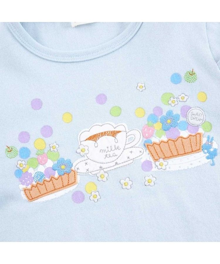 ケーピー(KP)のKP タルトアップリケ長袖Tシャツ(90～140)7