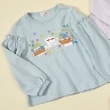 ケーピー(KP)のKP タルトアップリケ長袖Tシャツ(90～140)1
