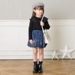 ケーピー(KP)のKP ラメ刺しゅうビッグカラー長袖Tシャツ(90～160)1