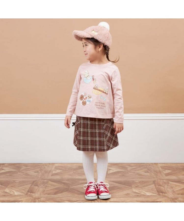ケーピー(KP)のKP パティシエネコちゃん長袖Tシャツ(80～140)12