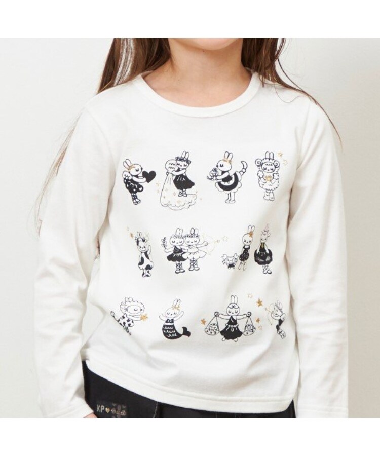 ケーピー(KP)のKP 12星座プリント長袖Tシャツ(80～150)2