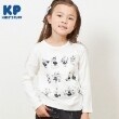 ケーピー(KP)のKP 12星座プリント長袖Tシャツ(80～150) オフホワイト(003)