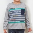 ケーピー(KP)のKPBOY 日本製/電車モチーフの長袖Ｔシャツ(80～130)11
