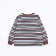 ケーピー(KP)のKPBOY マルチボーダー長袖Ｔシャツ(90～150)2