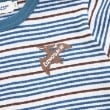 ケーピー(KP)のKPBOY 恐竜のマルチボーダー長袖Ｔシャツ(80～120)3