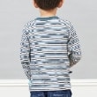 ケーピー(KP)のKPBOY 恐竜のマルチボーダー長袖Ｔシャツ(80～120)8