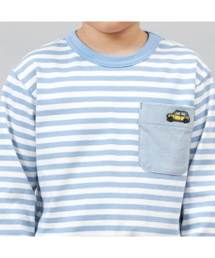 ケーピー(KP)のKPBOY ボーダー長袖Ｔシャツ(90～160)12