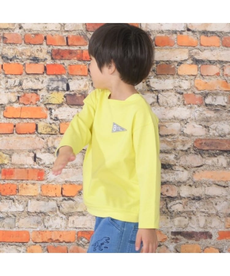 ケーピー(KP)のKPBOY ボートネック袖折り返し長袖Tシャツ(100～160)11