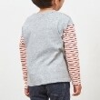ケーピー(KP)のKPBOY 車モチーフの袖ボーダー長袖Ｔシャツ(80～140)11
