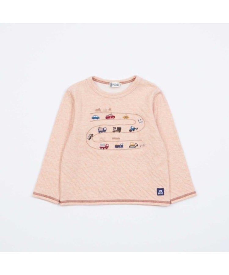 ケーピー(KP)のKPBOY 日本製/車モチーフオーガニック接結長袖Ｔシャツ(80～150)3