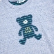 ケーピー(KP)のKPBOY クマモチーフの接結ボーダー天竺長袖Ｔシャツ(80～110)16