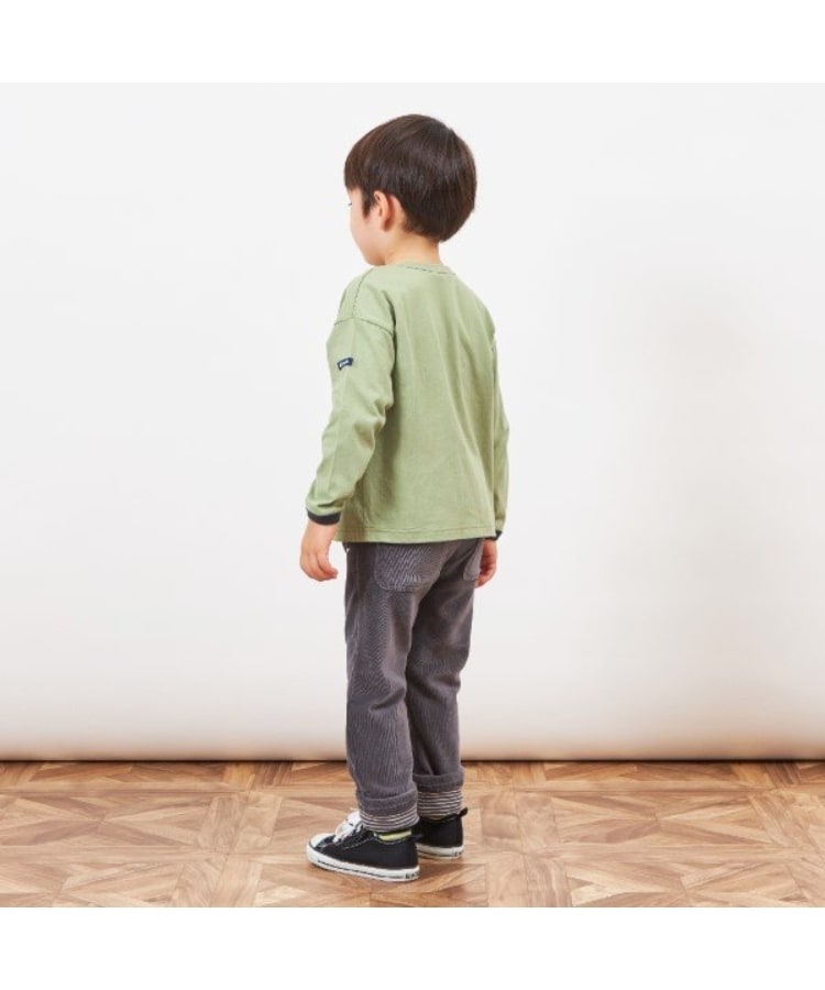 ケーピー(KP)のKPBOY シリコンブロックプリント長袖Ｔシャツ(80～150)4