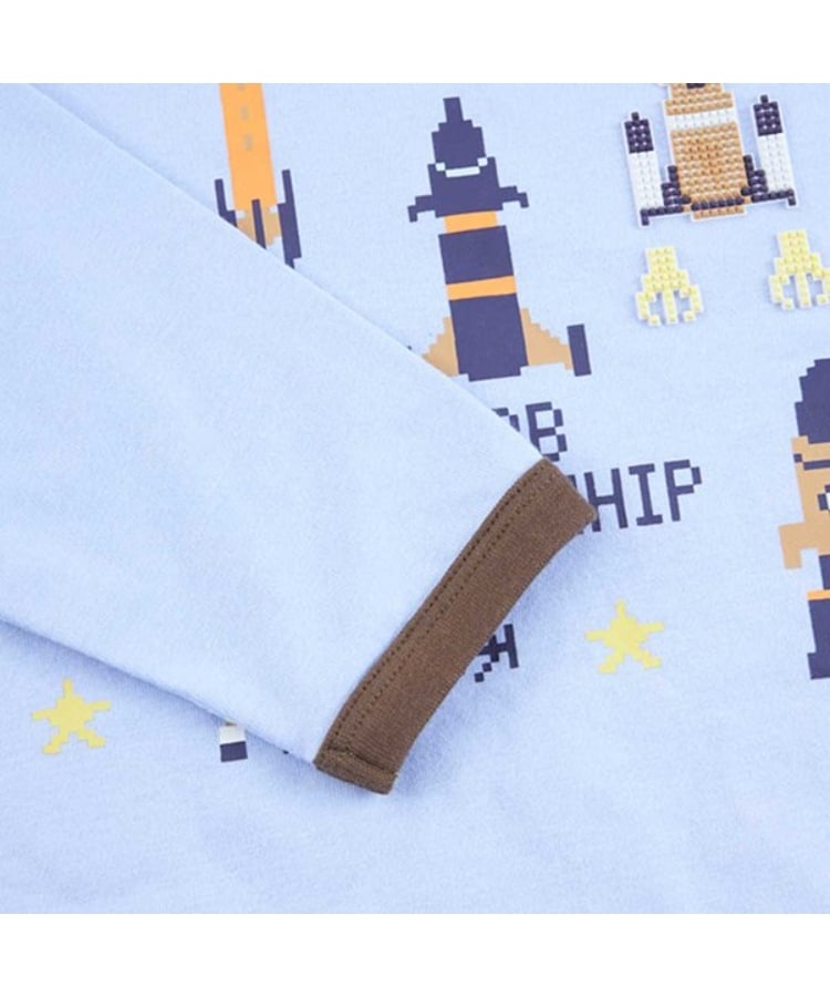 ケーピー(KP)のKPBOY シリコンブロックプリント長袖Ｔシャツ(80～150)7