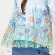 ケーピー(KP)のKP 花柄チュールレイヤードチュニック(80～150)7