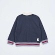 ケーピー(KP)のKPBOY 車ワッペン付き長袖ラガーシャツ(90～130)1