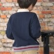 ケーピー(KP)のKPBOY 車ワッペン付き長袖ラガーシャツ(90～130)7