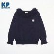 ケーピー(KP)のKP フリル襟セーター(80～150) ネイビー(094)