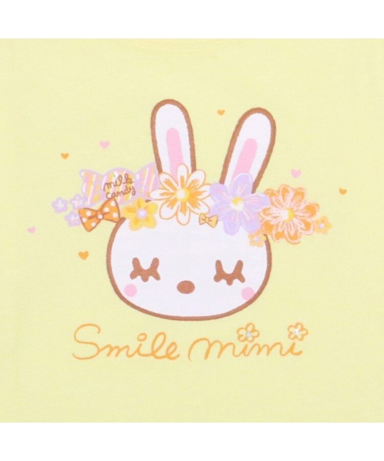 ケーピー(KP)のKP 花冠うさぎプリント長袖Tシャツ(80～90)3
