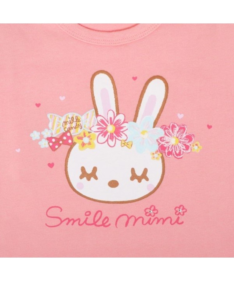 ケーピー(KP)のKP 花冠うさぎプリント長袖Tシャツ(80～90)6