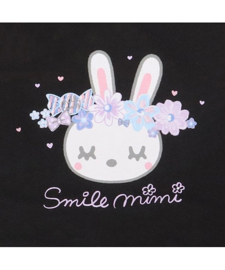 ケーピー(KP)のKP 花冠うさぎプリント長袖Tシャツ(100～160)15