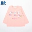 ケーピー(KP)のKP アイスうさぎプリント長袖Tシャツ(80～90) ピンク(071)