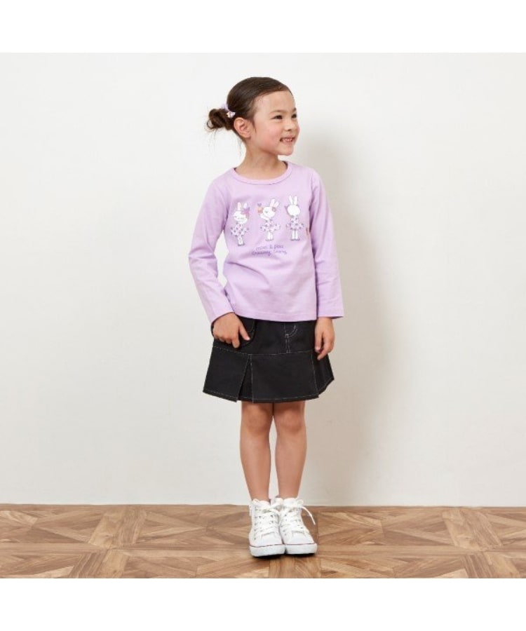 ケーピー(KP)のKP アイスうさぎプリント長袖Tシャツ(100～160)1
