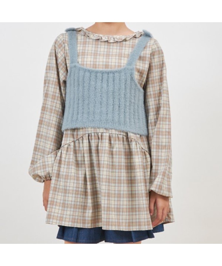 ケーピー(KP)のtroislapins ニットビスチェ＆チュニックセット(140～160)10