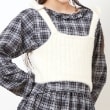 ケーピー(KP)のtroislapins ニットビスチェ＆チュニックセット(140～160)7