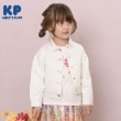 ケーピー(KP)のKP ハートポケットデニムジャケット(110～160) アイボリー(104)
