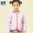 ケーピー(KP)のKP ネコモチーフキルトジャケット(80～140) ライトピンク(070)