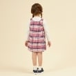 ケーピー(KP)のKP チェックリバーシブルジャンパースカート(80～140)5