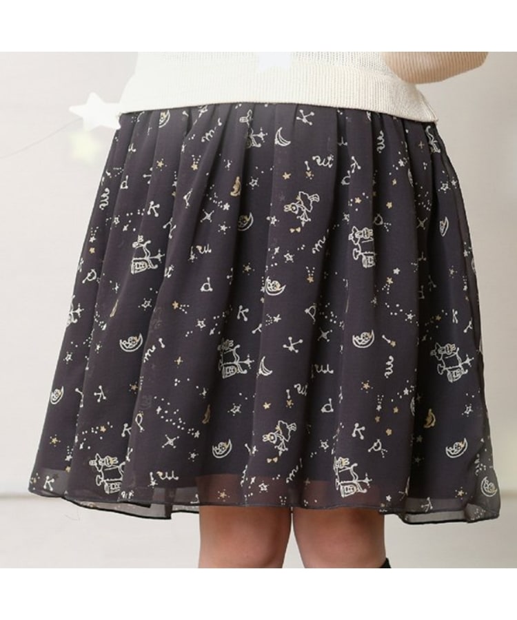 ケーピー(KP)のKP 星座柄シフォンワンピース(90～150)11