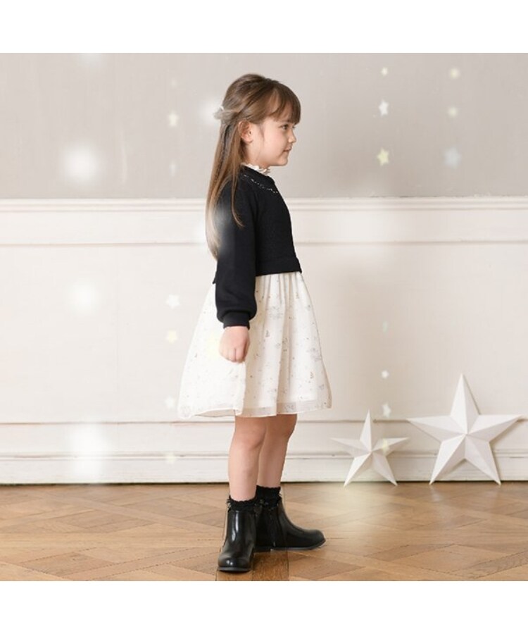 ケーピー(KP)のKP 星座柄シフォンワンピース(90～150)14