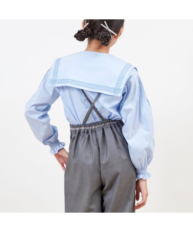 ケーピー(KP)のtroislapins ビッグカラーブラウス(140～160)6