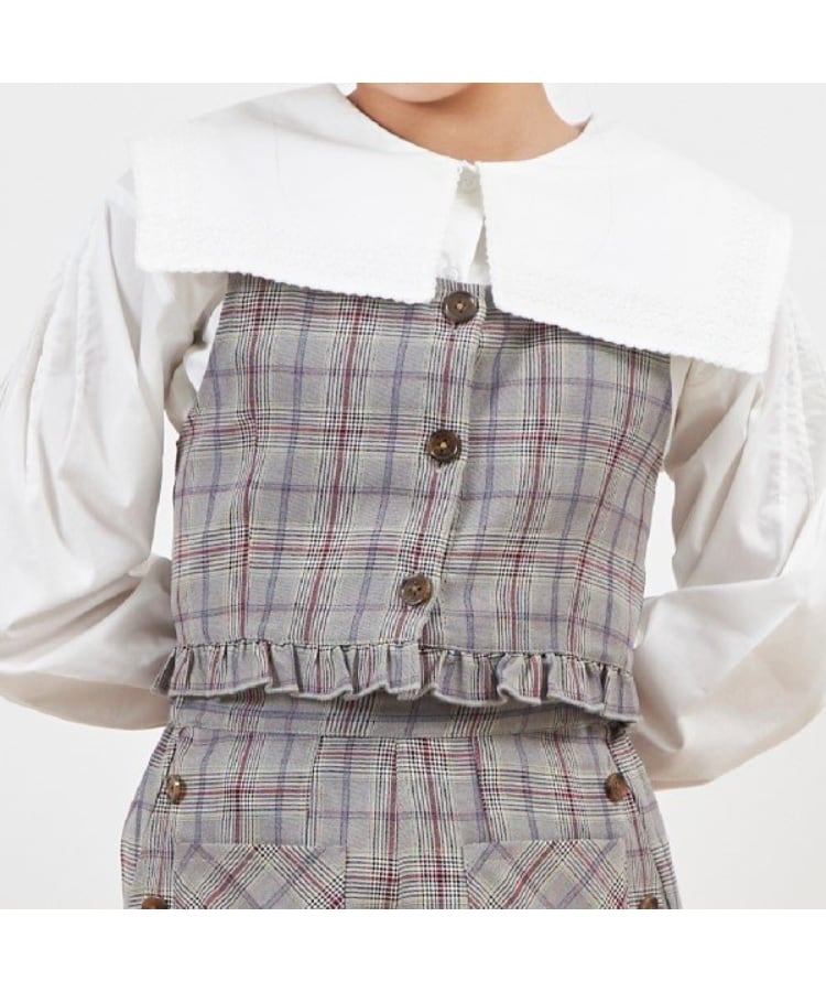 ケーピー(KP)のtroislapins ビッグカラーブラウス(140～160)9