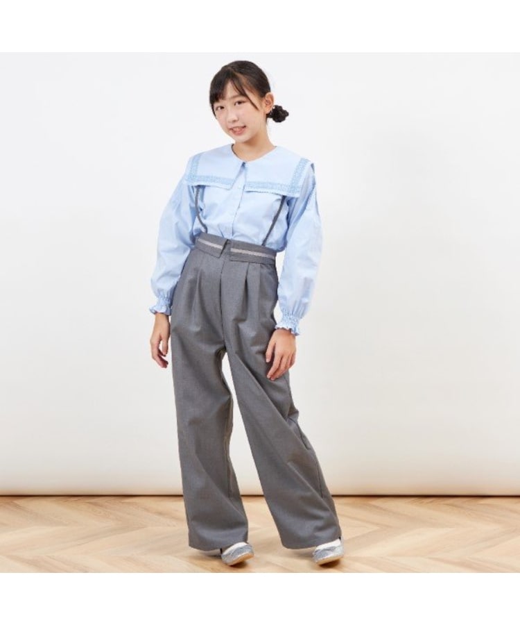 ケーピー(KP)のtroislapins ビッグカラーブラウス(140～160)18