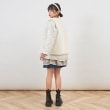 ケーピー(KP)のtroislapins キルトジャケット＆ファーベストセット(140～160)12