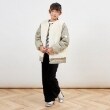 ケーピー(KP)のtroislapins キルトジャケット＆ファーベストセット(140～160)13