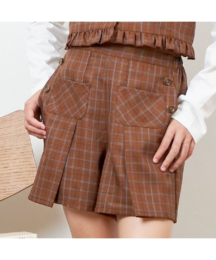 ケーピー(KP)のtroislapins ビスチェ＆ショートパンツセット(140～160)3