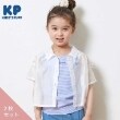 ケーピー(KP)のKP(ケーピー)シアーシャツ＆ボーダータンクトップセット パープル(081)