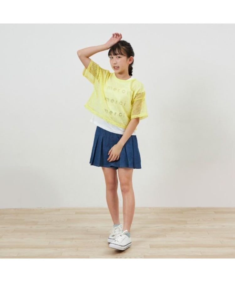 ケーピー(KP)のtroislapins(トロワラパン)メッシュ＆フレンチTシャツセット11