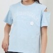 ケーピー(KP)のtroislapins(トロワラパン)肩開き半袖Tシャツ2