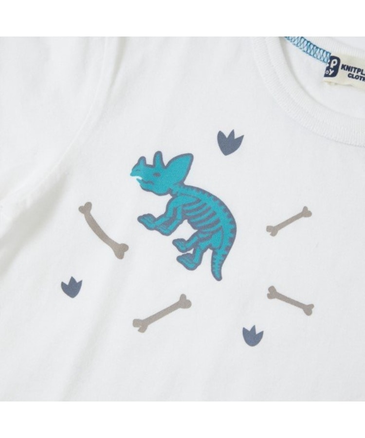 ケーピー(KP)のKPBOY(ケーピーボーイ)CAYA 虫除け恐竜モチーフ半袖Tシャツ903