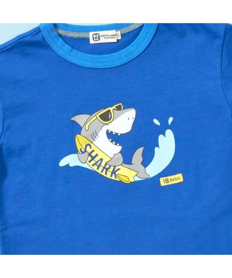 ケーピー(KP)のKPBOY(ケーピーボーイ)サメプリント半袖Tシャツ7