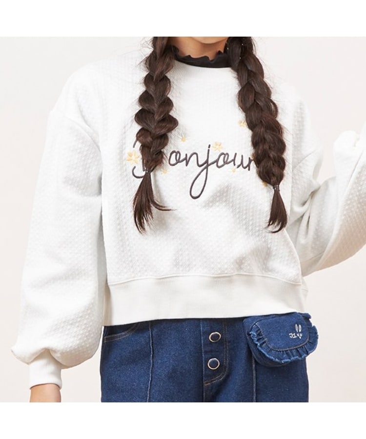 ケーピー(KP)のtroislapins(トロワラパン)Ｔシャツ＆トレーナーセット(140～160)15