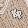 ケーピー(KP)のKPBOY(ケーピーボーイ)ウォッシャブルケーブルニットベスト(90～130)2