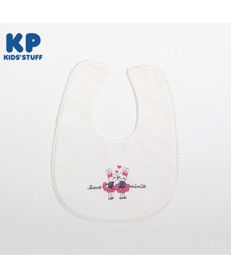 ケーピー(KP)のKP うさぎモチーフスタイ オフホワイト(003)
