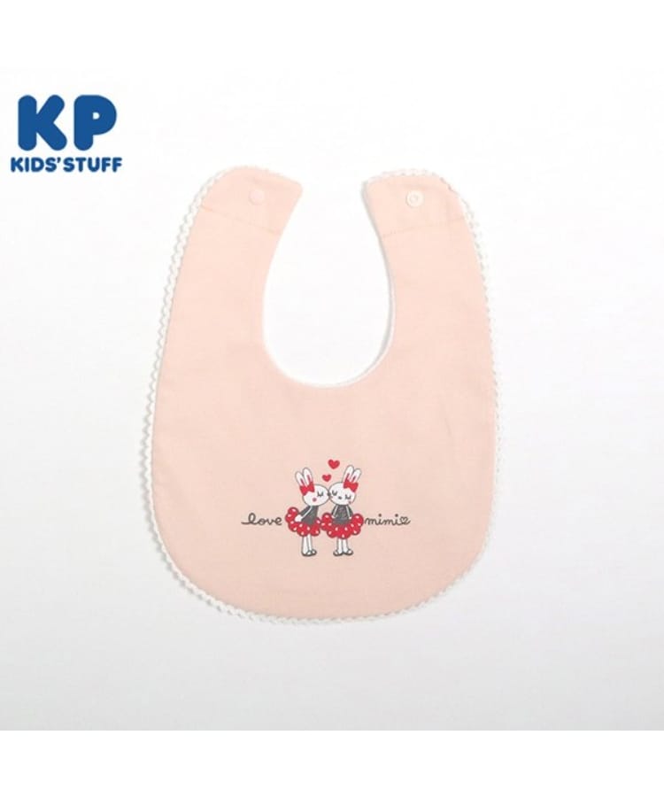 ケーピー(KP)のKP うさぎモチーフスタイ ピンク(172)