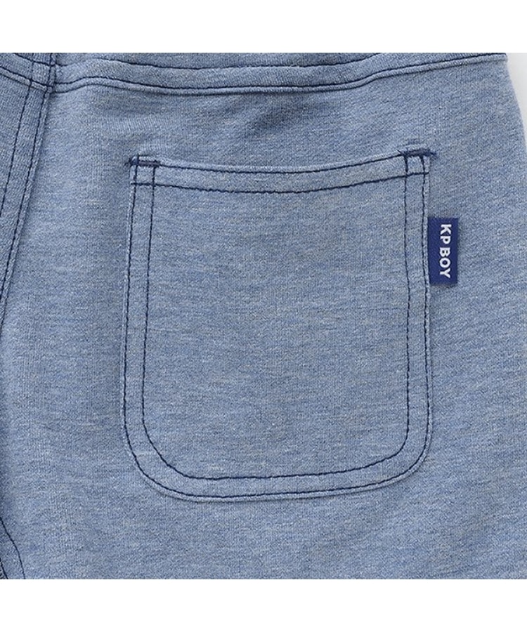 ケーピー(KP)のストレッチデニムニット７分丈パンツ8