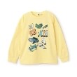 ケーピー(KP)のKPBポッププリント長袖Tシャツ イエロー(031)